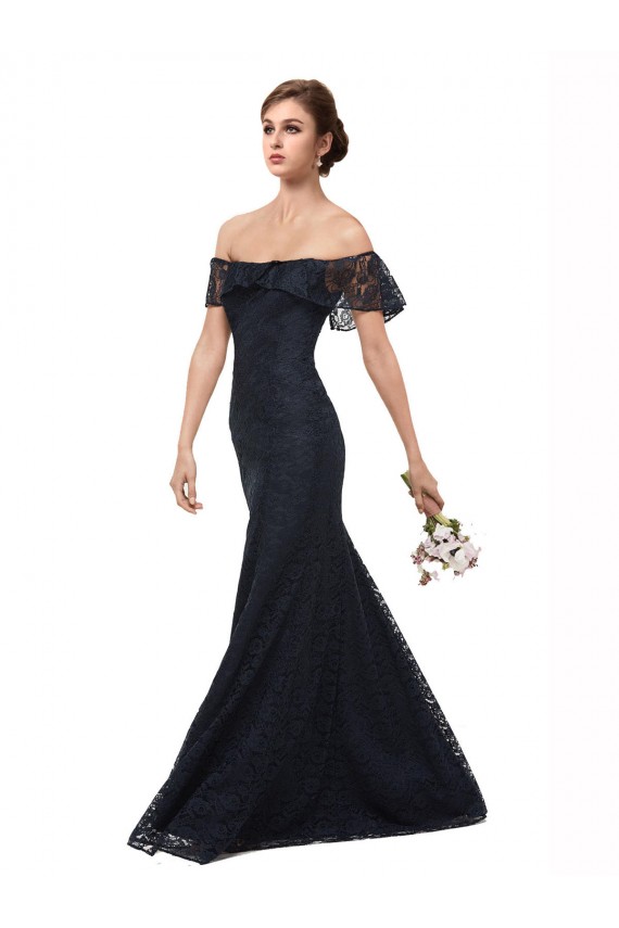 Lace Long Off the Shoulder Mermaid Prom Dress / Bridesmaid Dress Sudbury