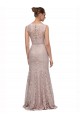Lace Long Illusion Neck Mermaid Prom Dress / Bridesmaid Dress Sudbury