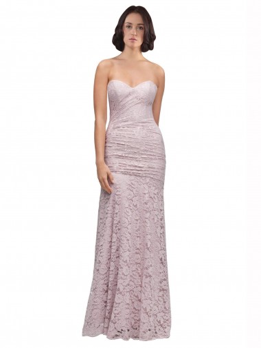Lace Long Sweetheart Mermaid Prom Dress / Bridesmaid Dress Sudbury