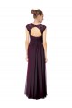 Soft Chiffon & Lace Keyhole Back Long Sweetheart A-Line Formal Dress / Bridesmaid Dress Sudbury