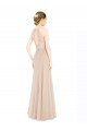 Soft Chiffon & Lace Keyhole Back Long Halter Neck A-Line Prom Dress / Bridesmaid Dress Sudbury