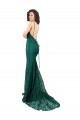 Lace Open Back Long V-Neck Mermaid Black Tie Evening Gown / Prom Dress / Bridesmaid Dress Sudbury