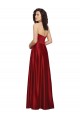 Satin Long Strapless A-Line Prom Dress / Bridesmaid Dress Sudbury