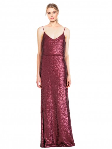 Sequin Long Halter Neck A-Line Formal Evening Gown / Prom Dress / Bridesmaid Dress Sudbury