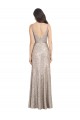 Sequin & Sparkling Sequin V-Back Long V-Neck Sheath Formal Evening Gown / Prom Dress / Bridesmaid Dress Sudbury