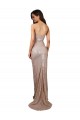 Sequin Low Back Long Scoop Neck Mermaid Formal Evening Gown / Prom Dress / Bridesmaid Dress Sudbury