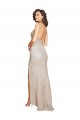 Sequin & Sparkling Sequin Criss Cross Open Back Long Spaghetti Straps Mermaid Black Tie Evening Gown / Prom Dress / Bridesmaid Dress Sudbury
