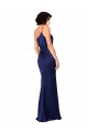 Silk like Satin Long One Shoulder A-Line Black Tie Evening Gown / Prom Dress / Bridesmaid Dress Sudbury