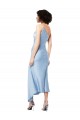 Silk like Satin Midi Length One Shoulder A-Line Formal Evening Gown / Prom Dress / Bridesmaid Dress Sudbury