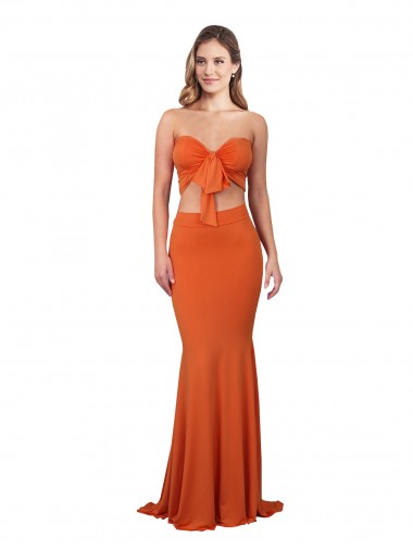 Spandex Long Strapless Mermaid Formal Evening Gown / Prom Dress / Bridesmaid Dress Sudbury