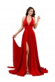 Spandex Criss Cross Open Back Long Halter Neck A-Line Formal Evening Gown / Prom Dress / Bridesmaid Dress Sudbury