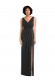 Spandex V-Back Long V-Neck Sheath Formal Evening Gown / Prom Dress / Bridesmaid Dress Sudbury