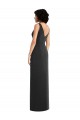 Spandex V-Back Long V-Neck Sheath Formal Evening Gown / Prom Dress / Bridesmaid Dress Sudbury
