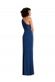 Spandex Long One Shoulder Sheath Semi Formal Evening Dress / Prom Dress / Bridesmaid Dress Sudbury