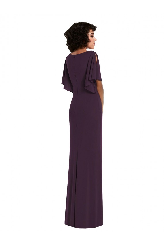 Spandex Long V-Neck Sheath Formal Evening Gown / Prom Dress / Bridesmaid Dress Sudbury