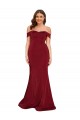 Spandex Long Off the Shoulder Mermaid Formal Plus Size Evening Gown / Prom Dress / Bridesmaid Dress Sudbury