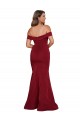 Spandex Long Off the Shoulder Mermaid Formal Plus Size Evening Gown / Prom Dress / Bridesmaid Dress Sudbury