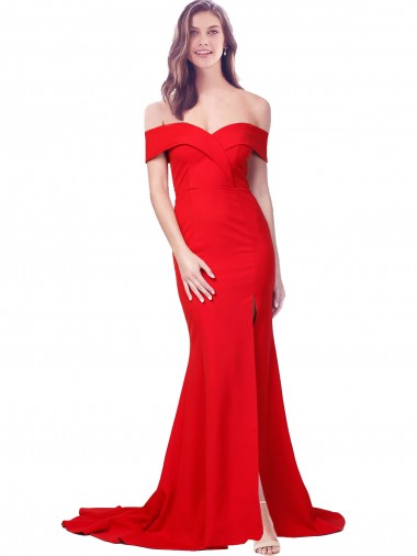 Stretch Crepe Long Sweetheart Mermaid Bridesmaid Dress / Evening Dress Sudbury