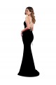 Stretch Crepe Low Back Long High Neck Mermaid Formal Dress / Bridesmaid Dress Sudbury