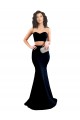 Stretch Crepe Low Back Long High Neck Mermaid Formal Evening Gown / Prom Dress / Bridesmaid Dress Sudbury