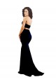 Stretch Crepe Low Back Long High Neck Mermaid Formal Evening Gown / Prom Dress / Bridesmaid Dress Sudbury