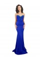Stretch Crepe Low Back Long Sweetheart Royal Blue Mermaid Formal Evening Gown / Prom Dress / Bridesmaid Dress Sudbury