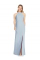 Stretch Crepe Backless Long Halter Neck Trumpet Formal Evening Gown / Bridesmaid Dress Sudbury