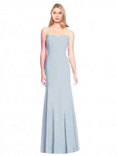 Stretch Crepe Low Back Long Sweetheart Trumpet Formal Dress / Bridesmaid Dress Sudbury
