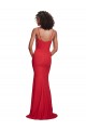 Stretch Crepe Long Spaghetti Straps Mermaid Bridesmaid Dress / Evening Dress Sudbury