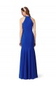 Stretch Crepe Long V-Neck Royal Blue Mermaid Formal Evening Gown / Prom Dress / Bridesmaid Dress Sudbury