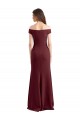 Stretch Crepe Long Off the Shoulder Sheath Prom Dress / Bridesmaid Dress Sudbury