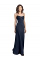 Stretch Crepe Low Back Long High Neck Sheath Formal Dress / Bridesmaid Dress Sudbury
