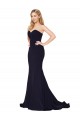 Stretch Crepe Sweep Train Sweetheart Mermaid Formal Evening Gown / Prom Dress / Bridesmaid Dress Sudbury