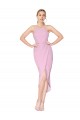 Stretch Crepe Knee Length Halter Neck Mermaid Bridesmaid Dress / Formal Dress Sudbury