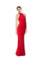 Stretch Crepe Long Halter Neck Mermaid Prom Dress / Bridesmaid Dress Sudbury