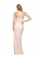 Stretch Crepe Low Back Long Strapless Sheath Formal Evening Gown / Prom Dress / Bridesmaid Dress Sudbury