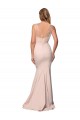 Stretch Crepe & Tulle Low Back Long Sweetheart Sheath Formal Evening Gown / Prom Dress / Bridesmaid Dress Sudbury