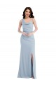 Stretch Crepe Long One Shoulder Trumpet Formal Dress / Bridesmaid Dress Sudbury