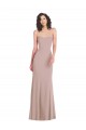 Stretch Crepe Long Sweetheart Dusty Pink Mermaid Formal Dress / Bridesmaid Dress Sudbury