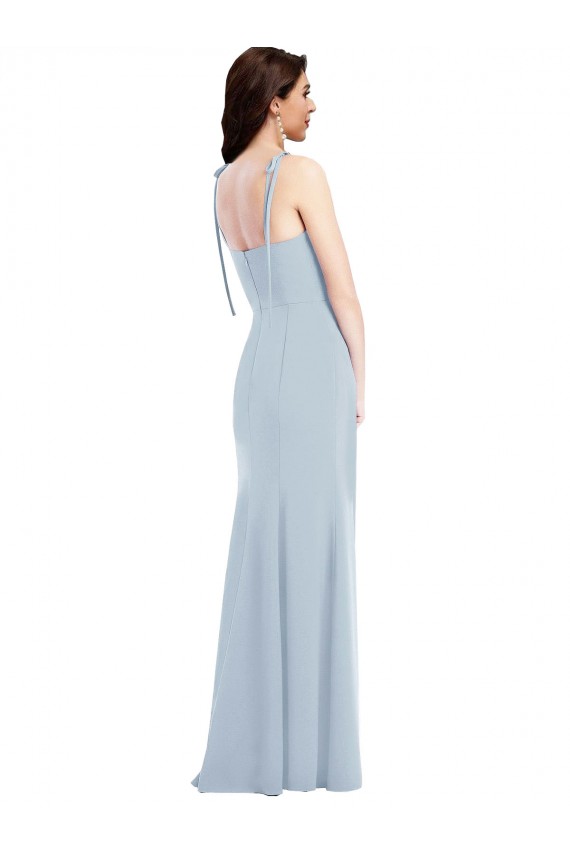Stretch Crepe Low Back Long Strapless Trumpet Bridesmaid Dress / Formal Dress Sudbury