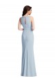 Stretch Crepe Long Halter Neck Trumpet Formal Dress / Bridesmaid Dress Sudbury
