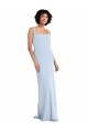 Stretch Crepe Long Square Neck Sheath Prom Dress / Bridesmaid Dress Sudbury