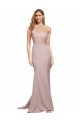 Stretch Crepe Sweep Train Sweetheart Sheath Formal Evening Gown / Prom Dress / Bridesmaid Dress Sudbury