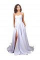 Stretch Crepe Long Sweetheart A-Line Beach Wedding Dress Sudbury
