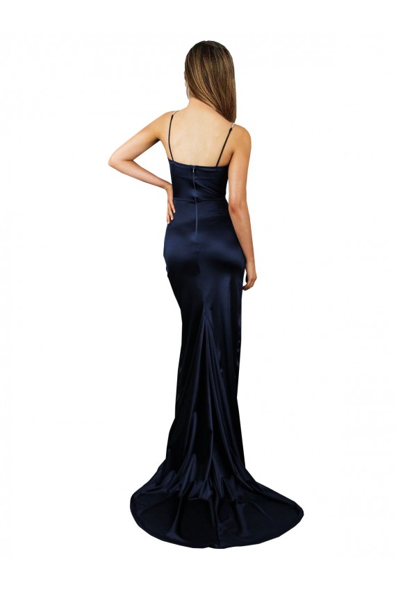 Stretch Satin Long Sweetheart Mermaid Formal Evening Gown / Prom Dress / Bridesmaid Dress Sudbury