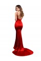 Stretch Satin Low Back Long Sweetheart Mermaid Evening Dress / Bridesmaid Dress Sudbury