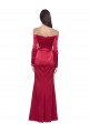 Stretch Satin Long Sweetheart Sheath Formal Evening Gown / Prom Dress / Bridesmaid Dress Sudbury