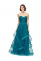 Tulle Long Sweetheart Turquoise A-Line Bridesmaid Dress Sudbury