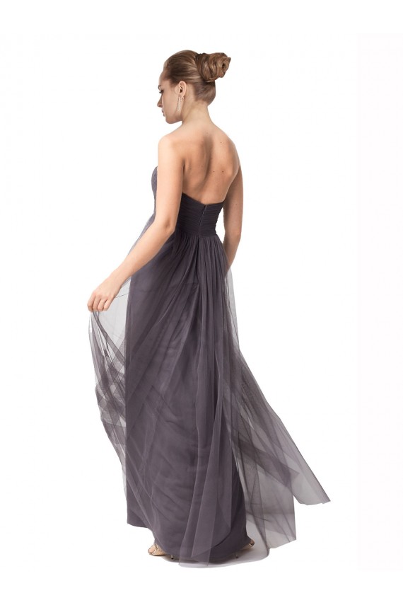 Tulle Long Sweetheart Vintage Rose A-Line Bridesmaid Dress Sudbury