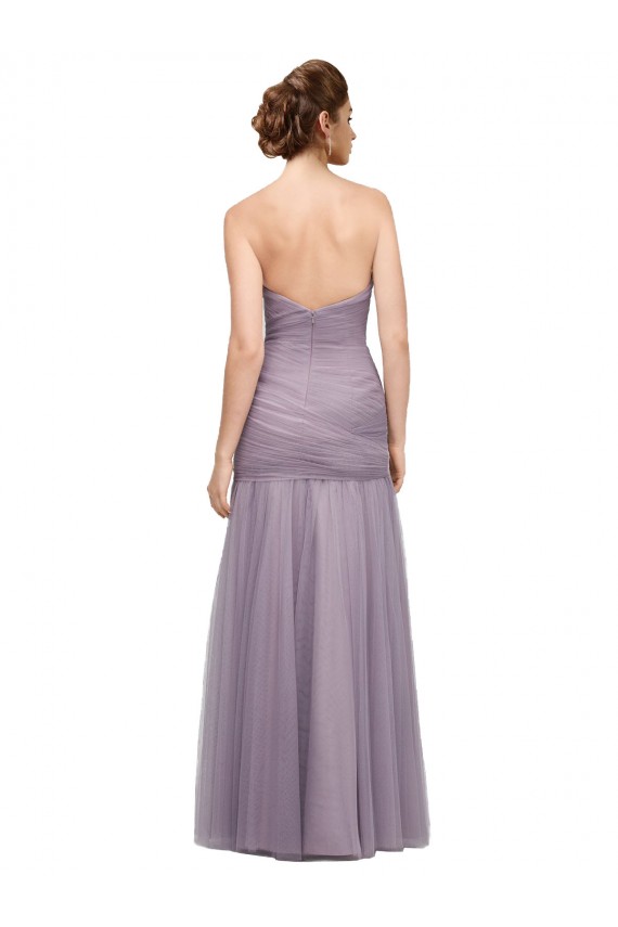 Tulle Long Sweetheart Heather Mermaid Bridesmaid Dress Sudbury